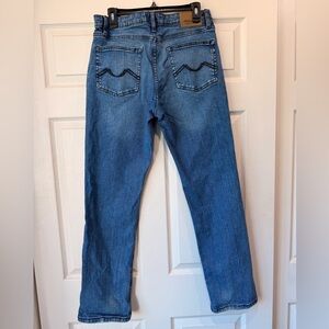 Classic Blue Straight-Leg Men's Jeans